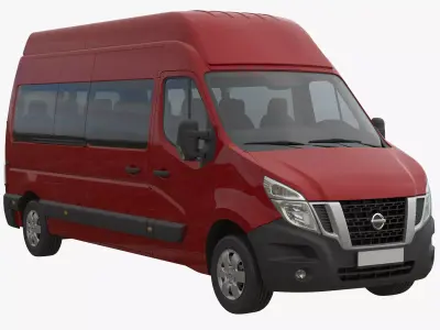 Nissan NV400 Passenger Minibus L3H3 3D model