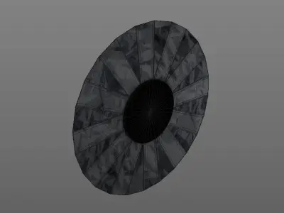 Gaia spacecraft game ready Low-poly 3D model
