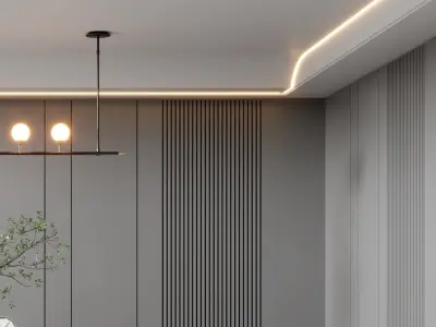 restaurant Home decoration Modern Restaurant 3D model