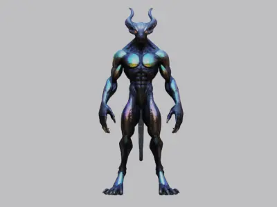 Energy Demon 3D Model Pack 3D model