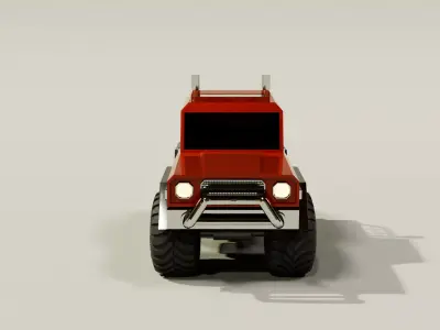 Off-Road Truck 3D model purchase