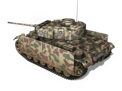 PzKpfw III - Panzer 3 - Ausf M - 413 3D model