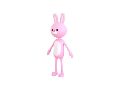 Mascot023 Bunny 3D model