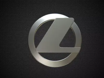landini logo 3D model