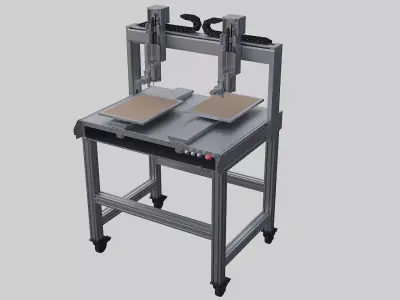 Diamond Point Drilling Machine 3D model