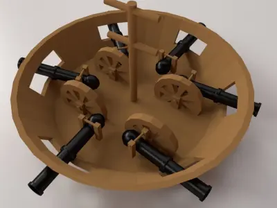 Da Vinci Tank 3D model