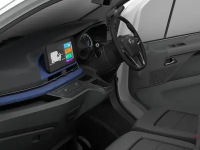 Maxus eDeliver 7 L1H2 HQ Interior 2026 3D model