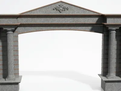 Marble arch 3D model