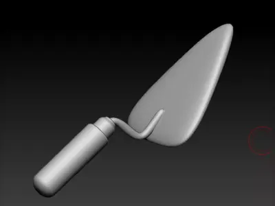Spatula tool 3D model