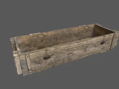 Military Base Kit Low-poly 3D model