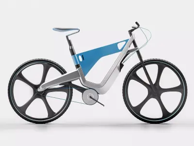 peugeot bike 3D model