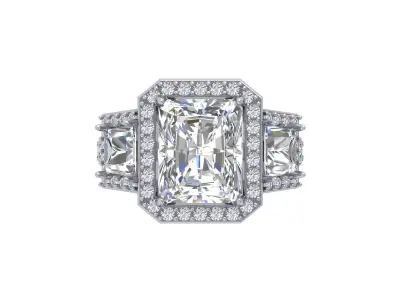 Wedding Ring  3D print model 366