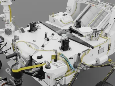 Perseverance Rover 3D model