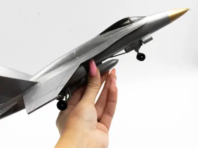 Airplane F-18 Hornet McDonnell Douglas Scale 1 50  3D print model