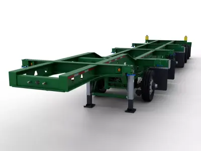 Aspen Low Profile Chassis 3D model