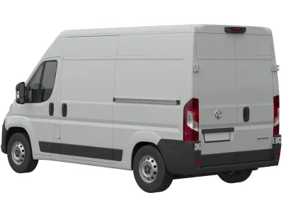 2024 Vauxhall Movano  L2H2 Detailed interior 3D model