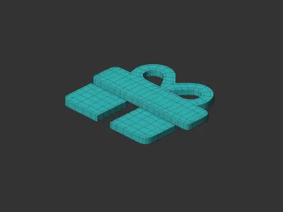 E-commerce 3D icon - Gift Free 3D model
