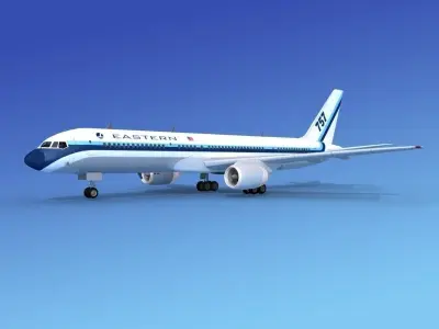 Boeing 757-200 Eastern Airlines 2 3D model