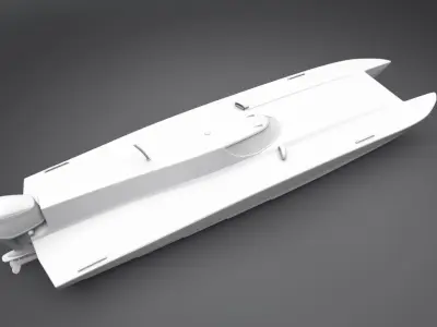 Dragboat 2 Printable 3D print model