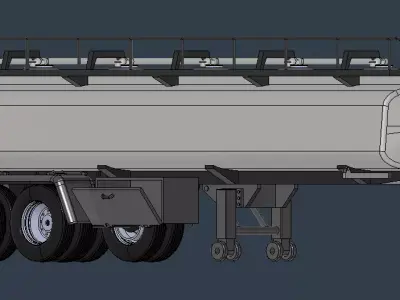 Old Roman tanker  3D print model