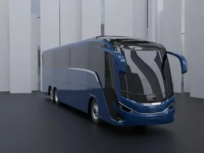 Marcopolo Paradiso G8 3D model
