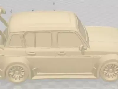 Renault 4 Tuning Printable Car 3D print model