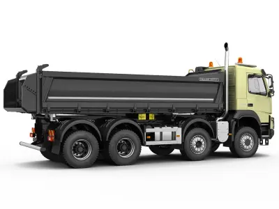Volvo FMX 2014 3D model