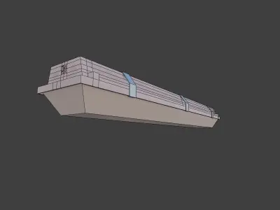 Lights - Warehouse Low-poly 3D model