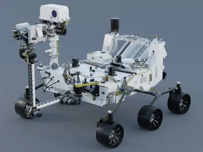 Perseverance Rover 3D model