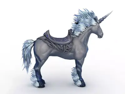 Unicorn ice 3D model