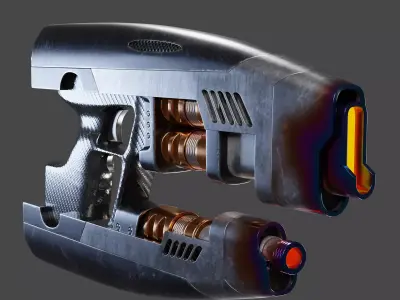 Laze GUN - Star Lord Gun 3D model