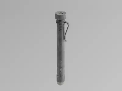 Dosimetr DKP 50 A Low-poly 3D model