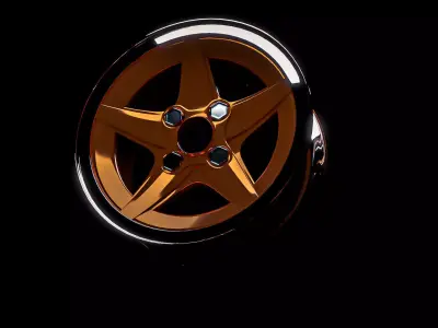 Enkei Compe 5 Free 3D model