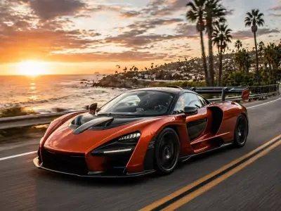 Futuristic Sports Car Concept Supercar 3D Print Model Vehicle  3D print model