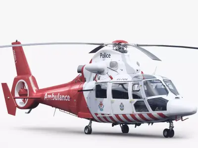 Eurocopter AS 365 N3 Air Ambulace 3D model