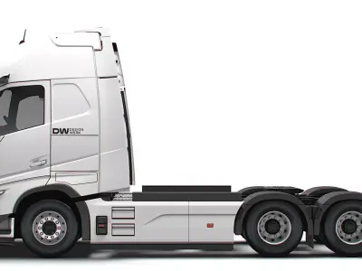 DW High Cab Aero 6x2 Tractor 2026 3D model