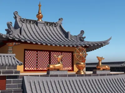 TIBET TEMPLE  3D model