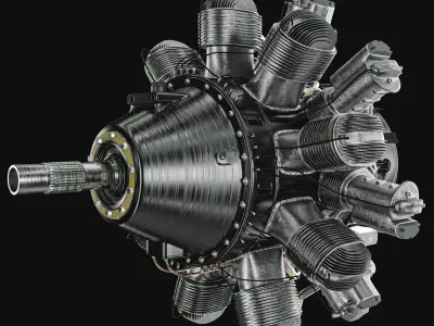 Aircraft Engine   3D model