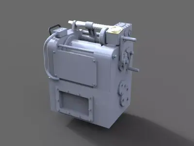 Winch for bathythermograph 3D print model