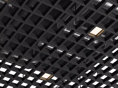 Ceiling 03 Low-poly 3D model