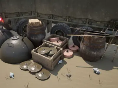 Japanese WW2 Mine Pack