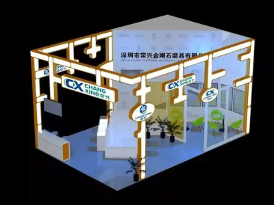 Exhibition - Area -6X9-3DMAX2012-012 3D model