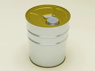 Lubricant Oil Can 3D model