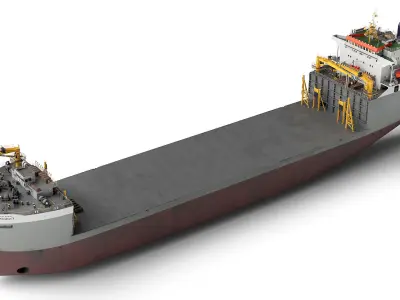 Heavy Load Carrier MV Target BS 3D model