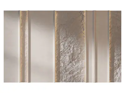 Headboard 3d Wall Panel 23 3D model