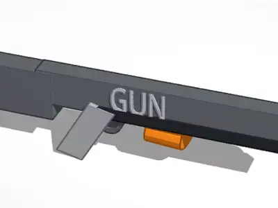 GUN FREE Free 3D model