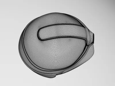 Airwolf Helmet 3D print model