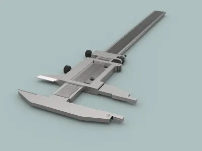 Vernier caliper 3D model buy