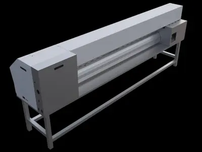 Large scale inkjet printer 3D model