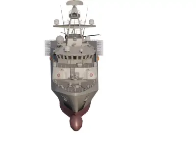 GREEK NAVY MODERN PATROL BOAT 3D model